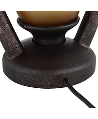 Franklin Iron Works Horace 25.25" Tall Rustic Table Lamps