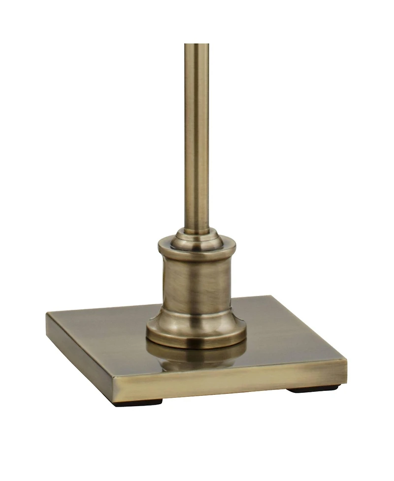 360 Lighting Westbury Modern 70" Tall Standing Floor Lamp Height Metal Brass Finish Pleated