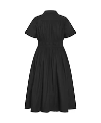 City Chic Women's Lana Midi Shirt Dress