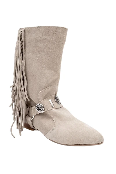 Forever & Always Shoes Women's Selora Leather Buckle Western Boot