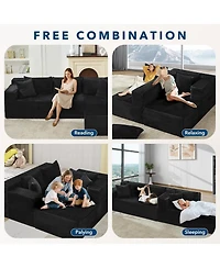 gaomon 106" Modular Sectional Sofa with Chaise