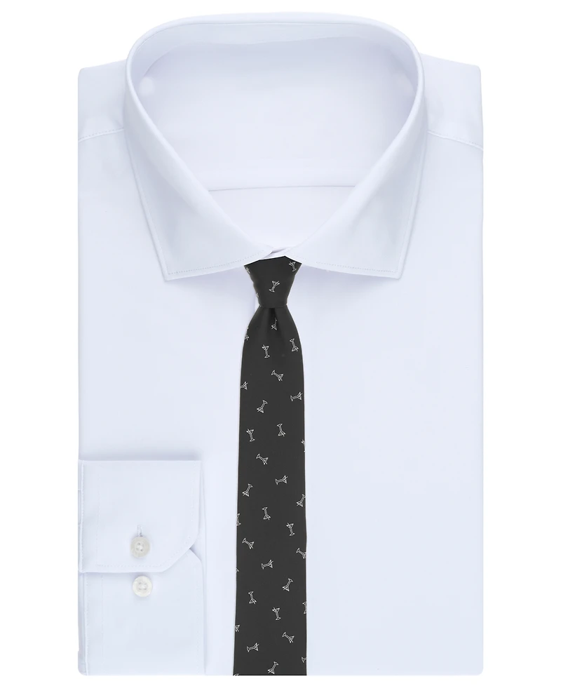 Bar Iii Men's Tini Neat Pattern Tie, Macy's Exclusive