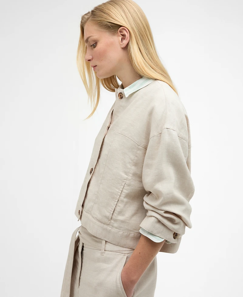 Barbour Women's Gabby Long-Sleeve Overshirt