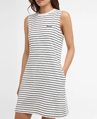Barbour Women's Hartland Striped Sleeveless Mini Dress
