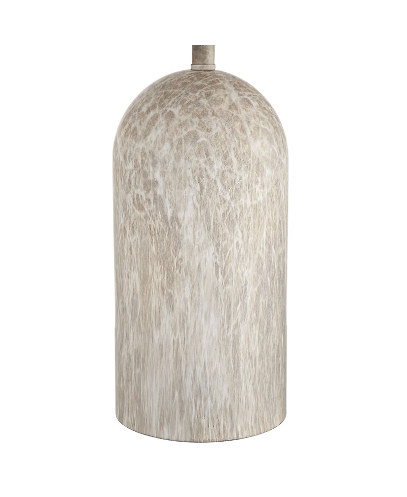 360 Lighting Demi 17 3/4" High Marbleized Metal Accent Table Lamp Set of 2