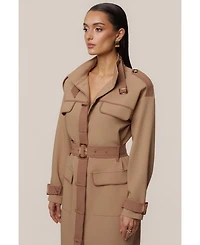 Jluxlabel Women's Icon Belted Midi Dress