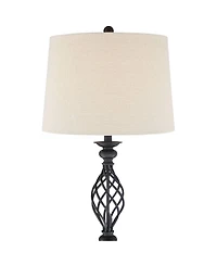 Franklin Iron Works Annie Traditional 63" Tall Standing Floor Lamps Set of 2 Lights