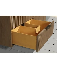 Ari Bath Diego 60" Floating Bathroom Vanity Oak
