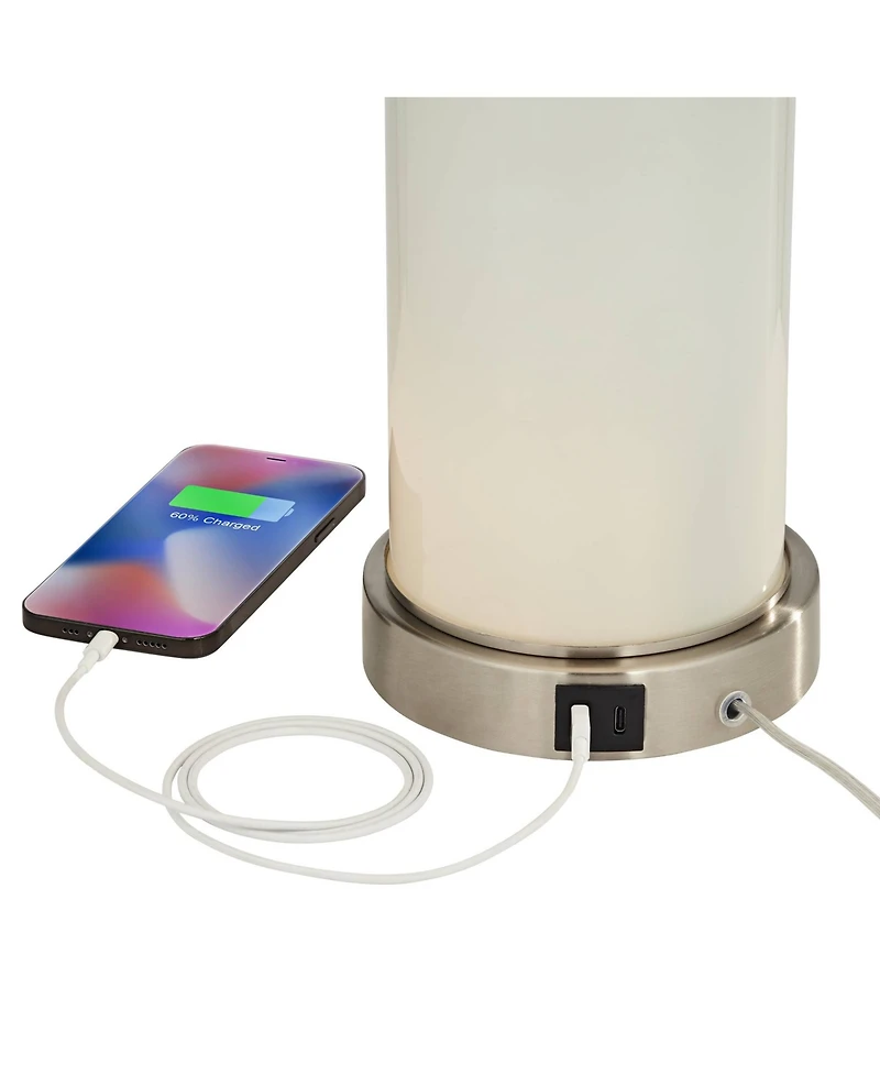 360 Lighting Randi 24" High Small Modern Coastal Table Lamps Set of 2