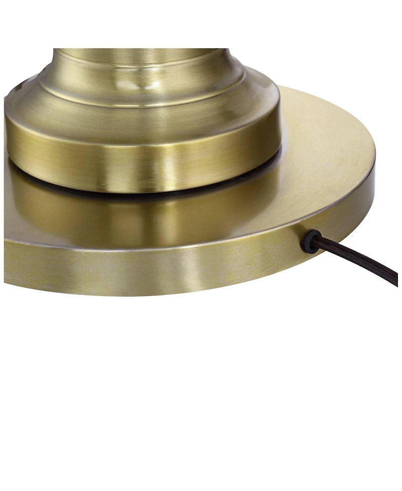 360 Lighting Spenser Traditional 58" Tall Standing Floor Lamps Set of 2 Lights Pull Chain