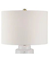 360 Lighting Tatiana 27 3/4" Tall Modern 3-Way Table Lamp Finish Art Glass Single Living Room Bedroom (Colors May Vary)