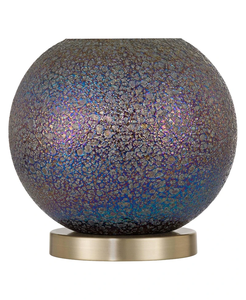 360 Lighting Pia 7 1/2" High Mosaic Glass Globe Accent Lamp