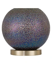 360 Lighting Pia 7 1/2" High Mosaic Glass Globe Accent Lamp