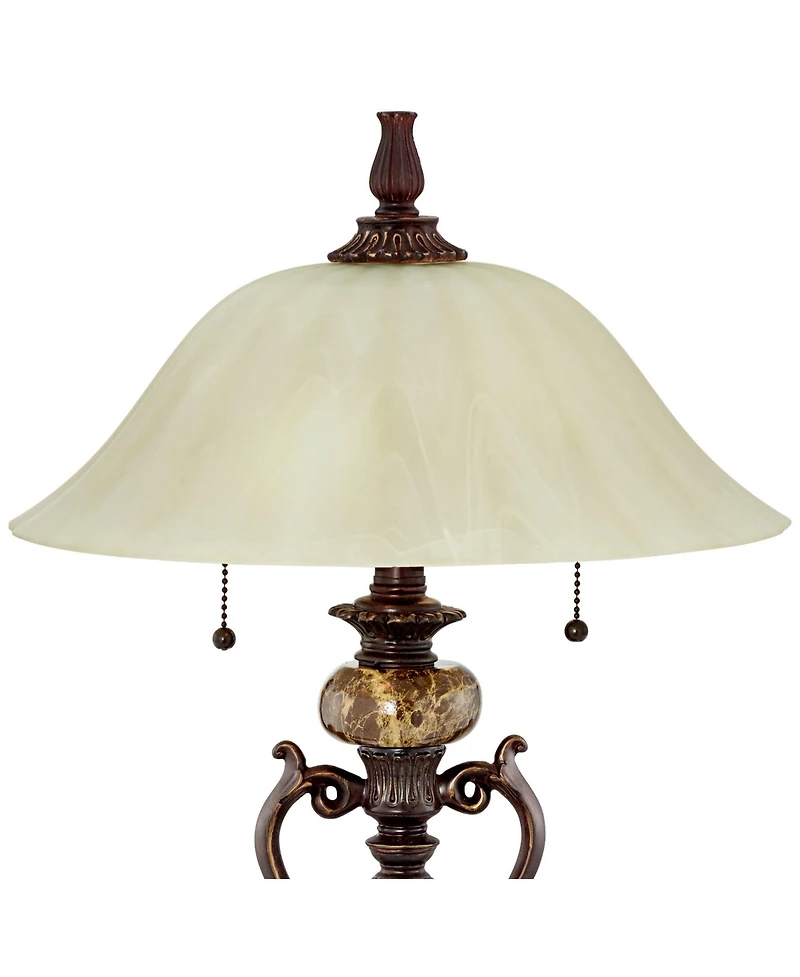 Kathy Ireland Traditional Table Lamps 26" High Set of 2