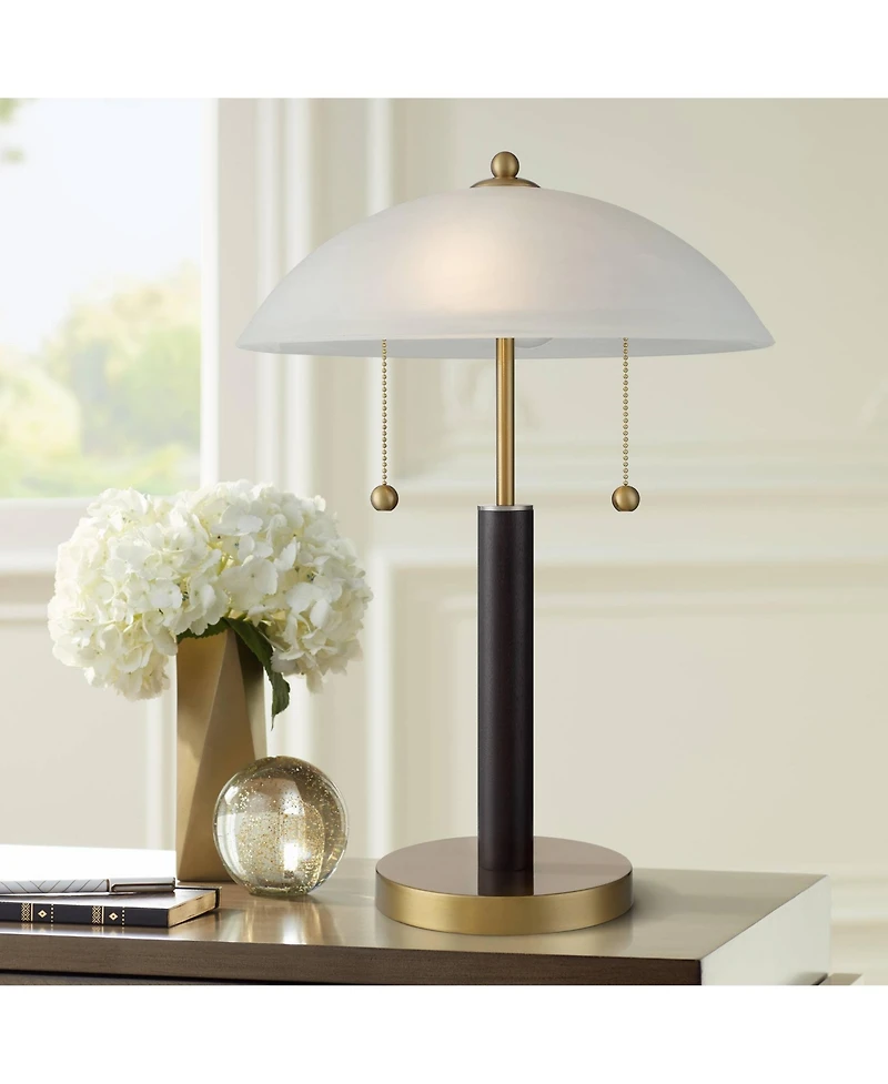 360 Lighting Orbital 19.5" High Small Mid Century Modern Accent Table Lamps Set of 2