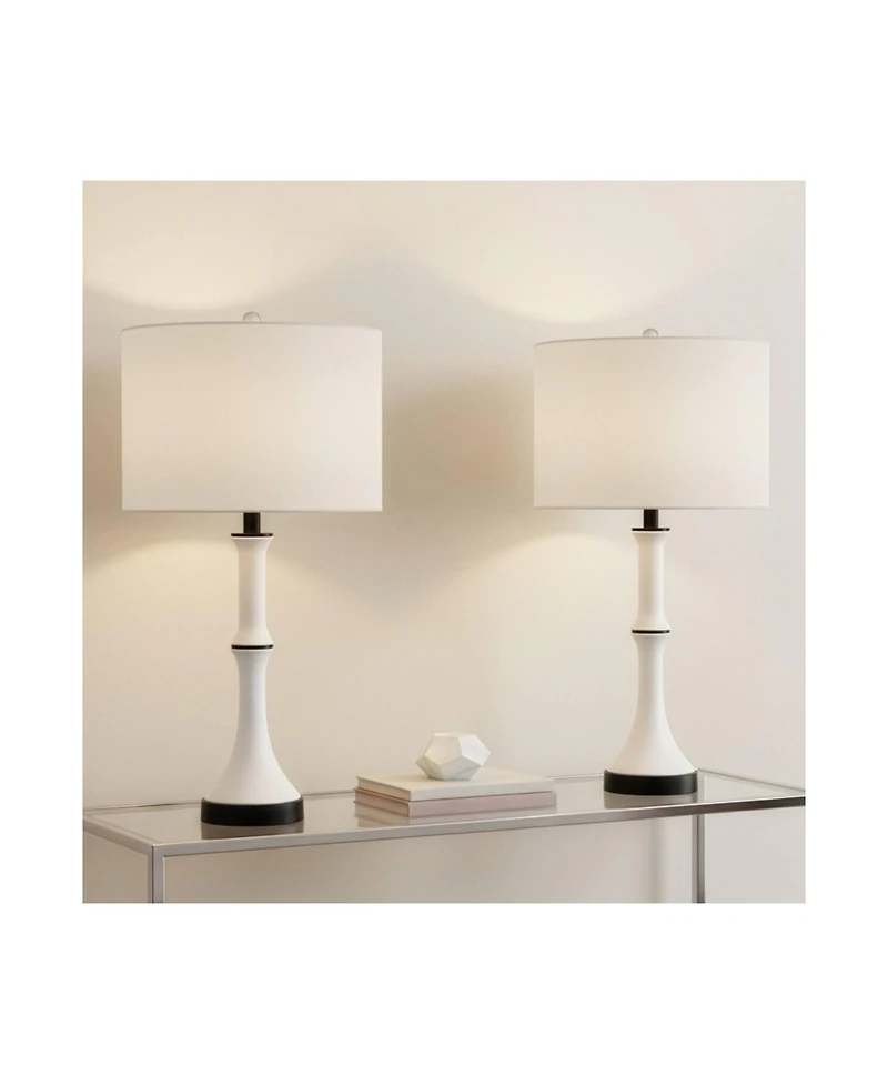360 Lighting Gaffigan High Column Table Lamp Set of 2