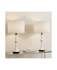 360 Lighting Gaffigan High Column Table Lamp Set of 2