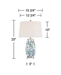 360 Lighting Chelsea 25" High Nightlight Table Lamp