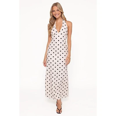 Petal and Pup Women's Adora Halterneck Maxi Dress