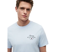 Tommy Hilfiger Men's Script Stack Logo Regular-Fit T-Shirt