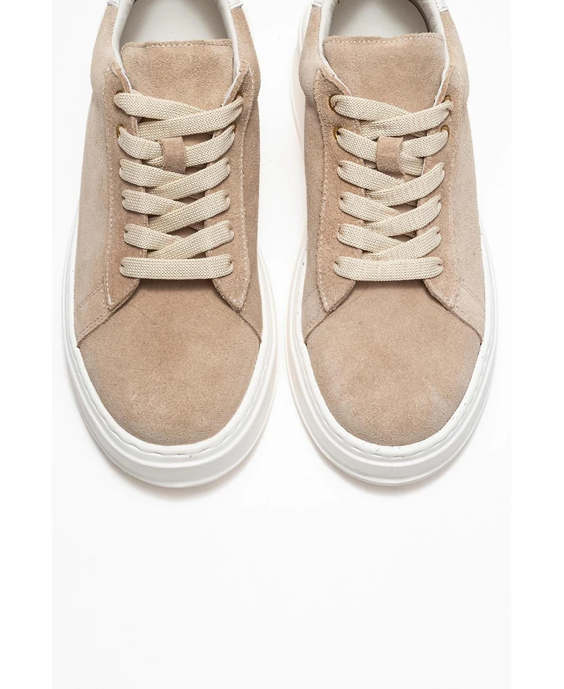 Forever & Always Shoes Women's Paloma Leather Sneaker
