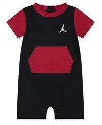 Jordan Baby Boys' Brooklyn Essentials Short-Sleeve Romper