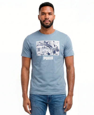 Puma Men's Soccer Photo Real Short-Sleeve T-Shirt