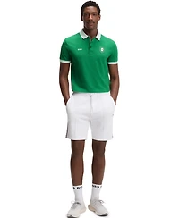 Boss by Hugo Men's Paddy Mexico Flag Trim Polo Shirt