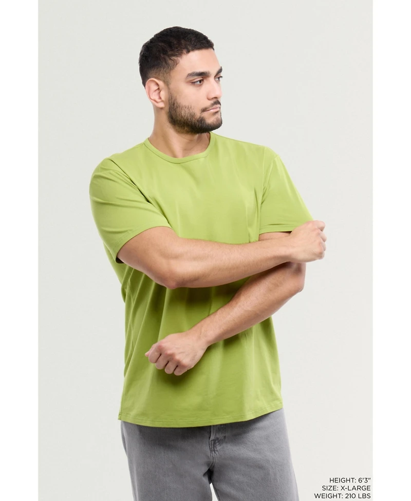 X-Ray Men's Basic Crew Neck Short Sleeve T-shirt