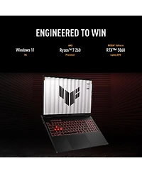 Asus Tuf A16 16" Traditional Laptop Amd Ryzen 7 32GB Ram Nvidia GeForce Rtx 5060 1TB Ssd Storage Windows 11 Home 165Hz