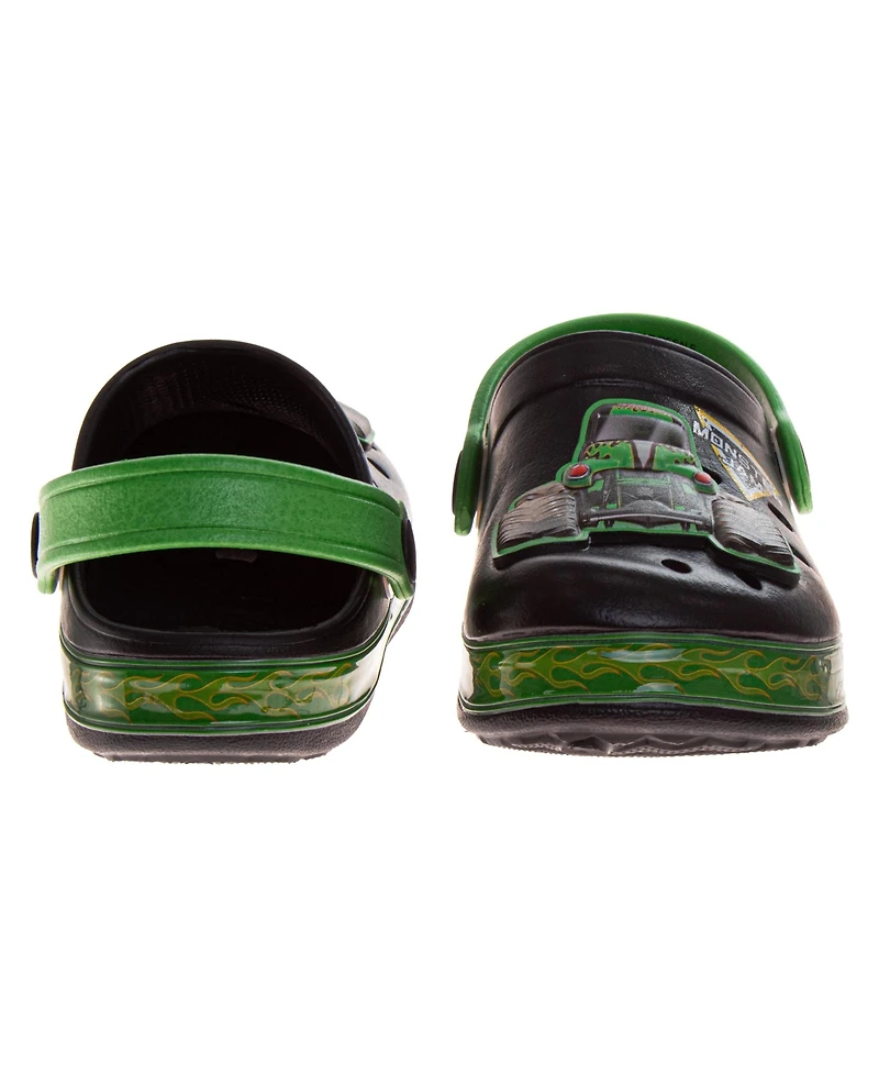 Monster Jam Toddler Megalodon Eva Clogs, Water Shoes Pool Slip-On