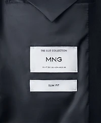 Mango Men's Monaco Double-Breasted Slim-Fit Suit Blazer