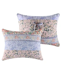Greenland Home Fashions Kressida Modern Floral 3-Pc. Quilt Set, Full/Queen