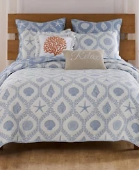 Greenland Home Fashions Laguna Reversible 3 Pc. Coverlet Sets