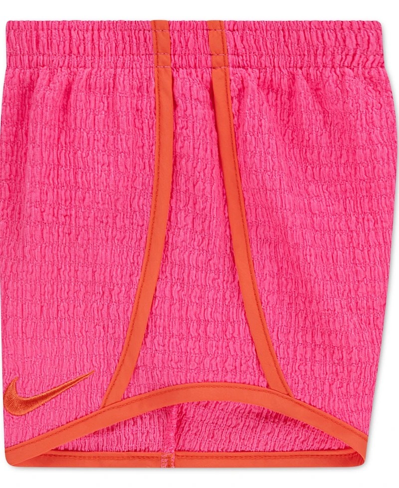 Nike Girls' 2T-4T Short-Sleeve T-Shirt and Shorts, 2-Piece Set