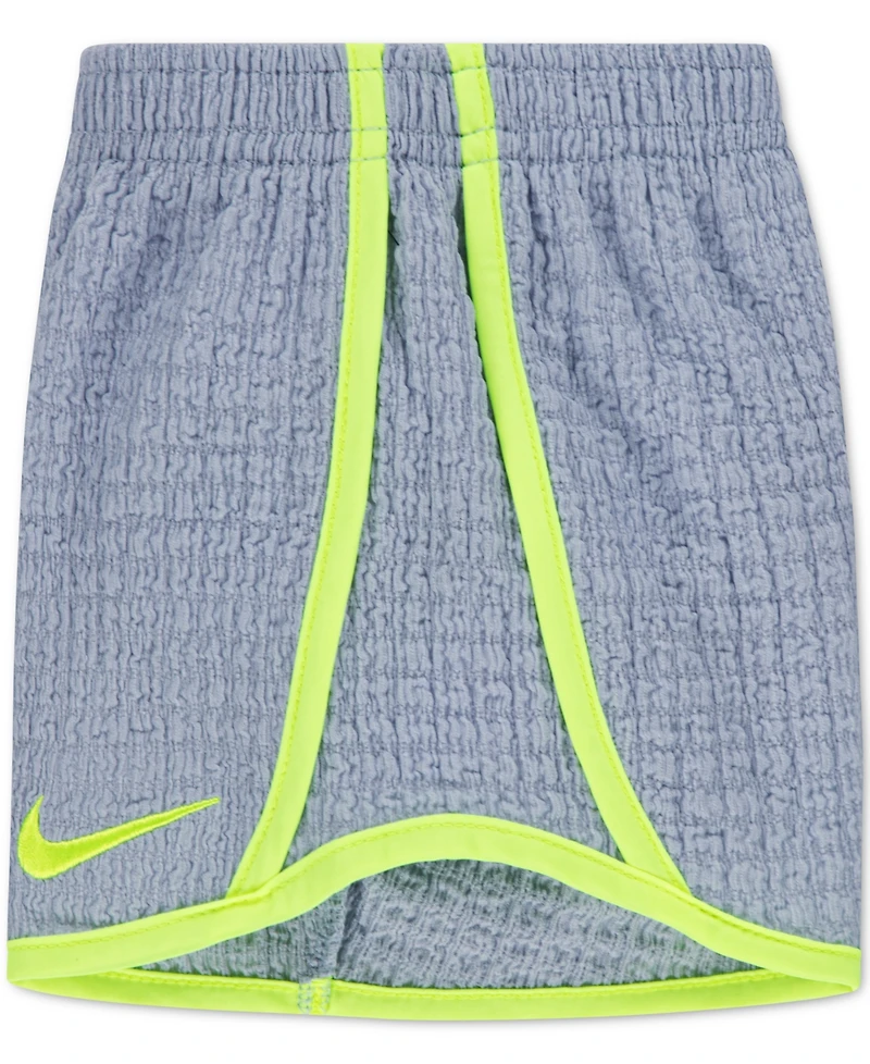 Nike Girls' 2T-4T Short-Sleeve T-Shirt and Shorts, 2-Piece Set