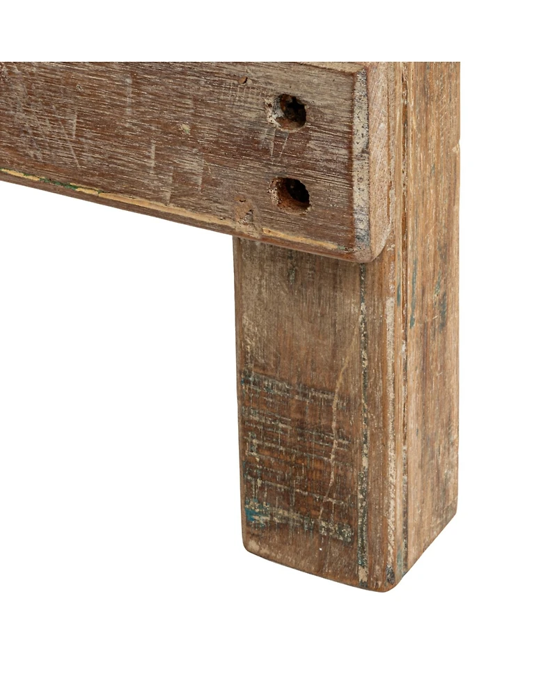 Storied Home 36" Wood Square Folding Table