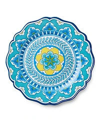 Certified International Melamine Dinner Plates, Set of 4