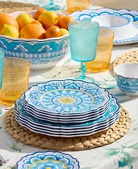 Certified International Melamine Salad Plates, Set of 4