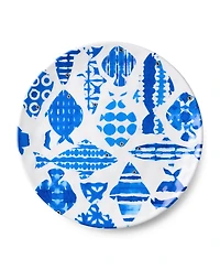 Certified International Fish Tale Dinner Plates, Set of 6