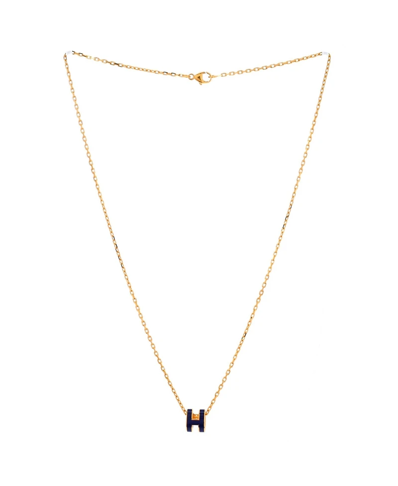 Pre-Owned HERMES Pop H Pendant Chain Necklace
