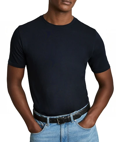 Reiss Men's Cotton Crew Neck Tailored Fit T-Shirt