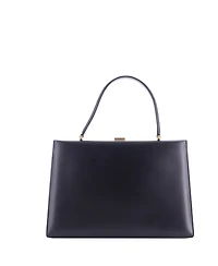 Pre-Owned Celine Medium Clasp Top Handle Bag Leather