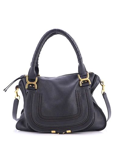 Pre-Owned Chloe Medium Marcie Shoulder Bag Leather