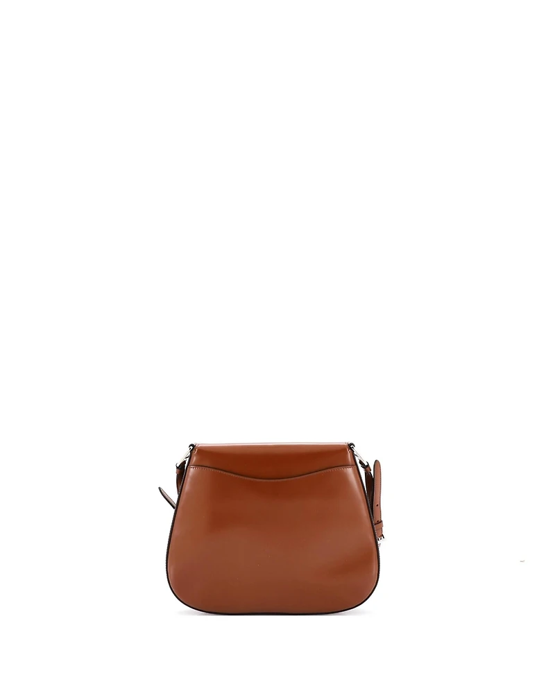 Pre-Owned Prada Large Cleo Flap Shoulder Bag Spazzolato Leather