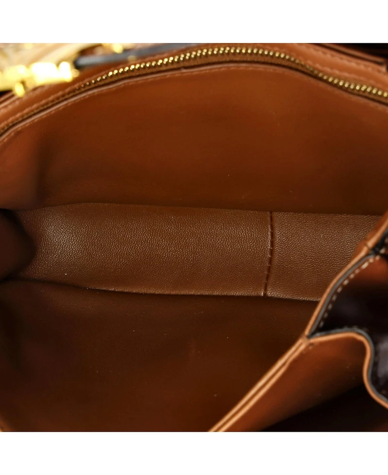 Pre-Owned Celine Medium Triomphe Shoulder Bag Triomphe Coated Canvas