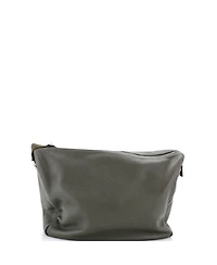 Pre-Owned Prada Large Zip Shoulder Bag Vitello Daino