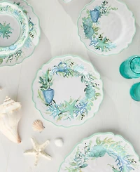 Certified International Sea Glass Dinner Plate, Set of 4