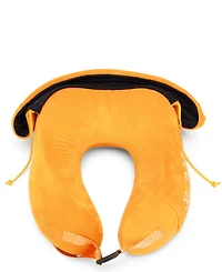 Von Dutch Eyeconic Hooded Ergonomic Memory Foam 5" Travel Neck Pillow