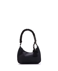 Pre-Owned Prada Small Re-Edition Shoulder Bag Embellished Tessuto